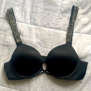 Victorias Secret Shinestrap Bombshell Black